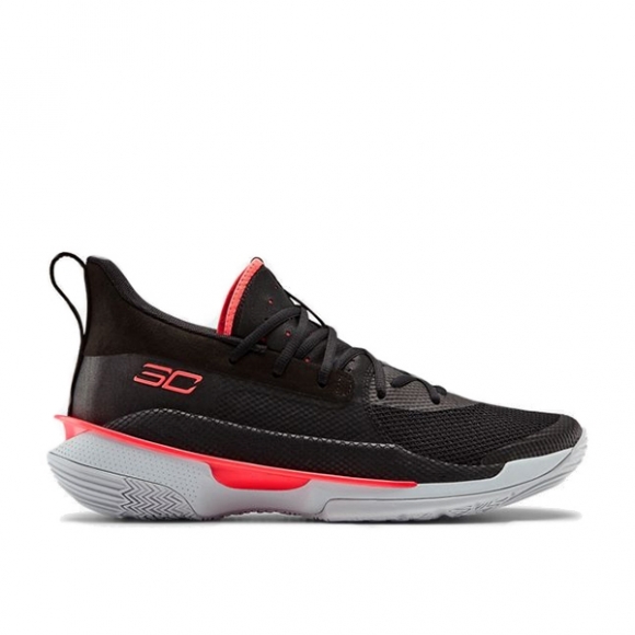 Under Armour Curry 7 (GS) "Beta Red" Noir (3022113-001)