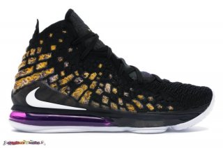 Nike Lebron 17 "Lakers" Bianca Noir (BQ3177-004/BQ3178-004)