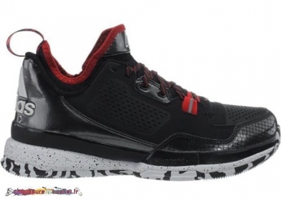Adidas D Lillard 1 "Rip City" Blanc Noir (D68974)