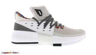 Adidas D Lillard 3 Arthur Ashe "Bhm" Blanc Noir (BY3474)