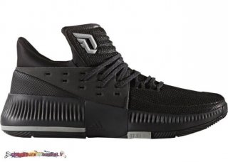 Adidas D Lillard 3 "Lights Out" Noir (BY3206)