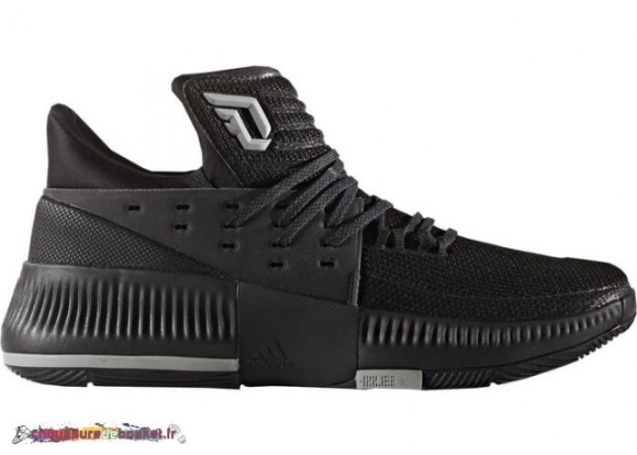 Adidas D Lillard 3 "Lights Out" Noir (BY3206)