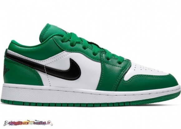 Air Jordan 1 Low (Gs) Pin Vert (553560-301)