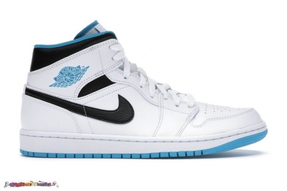 Jordan 1 Mid Laser Bleu (554724-141)