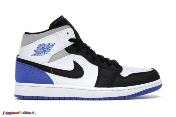 Jordan 1 Mid Se Union Royal Noir Blanc (852542-102)