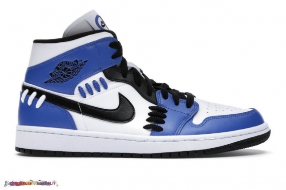 Jordan 1 Mid "Sisterhood" (W) Blanc Royal (CV0152-401)