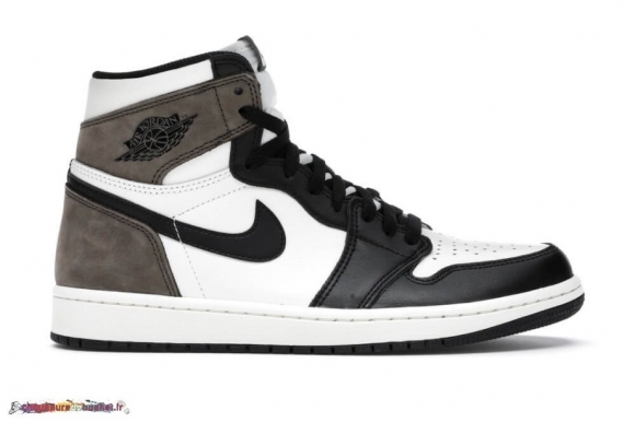 Jordan 1 Retro High "Sombre Moka" Noir Sombre (555088-105)