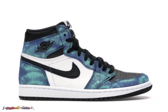 Jordan 1 Retro High "Tie Dye" (W) Noir Vert (CD0461-100)