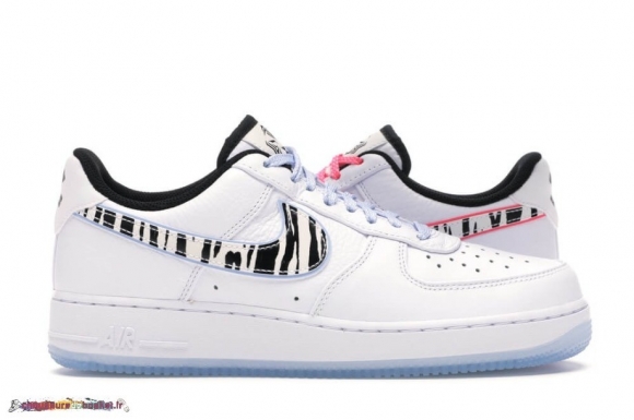 Nike Air Force 1 Low "South Korea" (2020) Blanc Noir (CW3919-100)