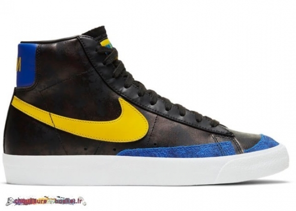 Nike Blazer Mid "Peace" Noir Jaune (DC1414-001)