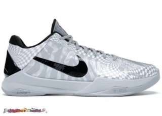 Nike Kobe 5 Protro Zebra Pe Blanc Noir (CD4991-003)