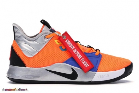 Nike Pg 3 Nasa Noir Orange (CI2666-800)