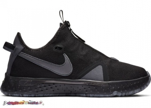 Nike Pg 4 "Triple" Noir Gris (CD5082-005/CD5079-005)