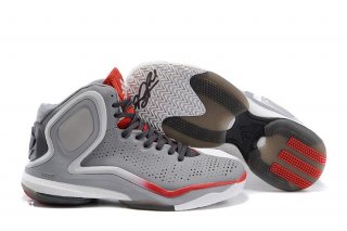 Adidas Derrick Rose 5 Gris Rouge