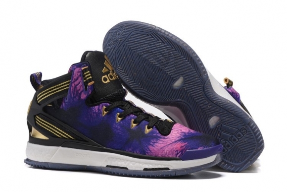 Adidas Derrick Rose 6 Noir Pourpre