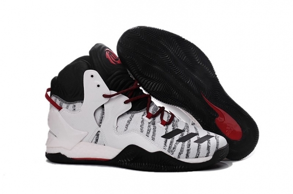 Adidas Derrick Rose 7 Blanc Noir Rouge