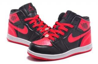 Air Jordan 1 Noir Rouge Enfant