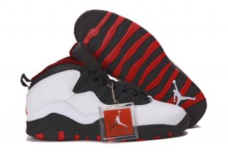 Air Jordan 10 Blanc Gris Rouge