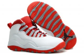 Air Jordan 10 Blanc Rouge