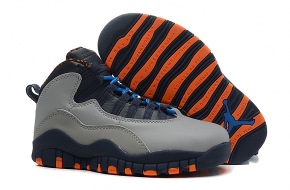 Air Jordan 10 Gris Enfant