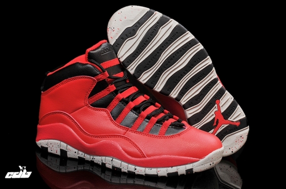 Air Jordan 10 Noir Rouge