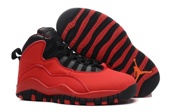 Air Jordan 10 Rouge Enfant