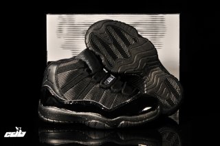 Air Jordan 11 All Noir Enfant