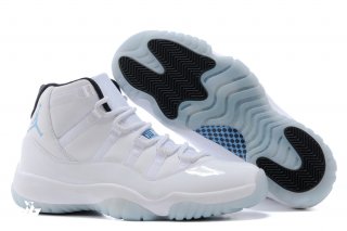 Air Jordan 11 Blanc Bleu Noir