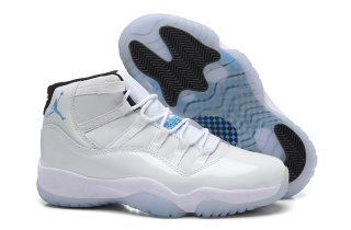 Air Jordan 11 Blanc Bleu