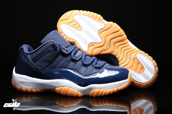 Air Jordan 11 Bleu Jaune