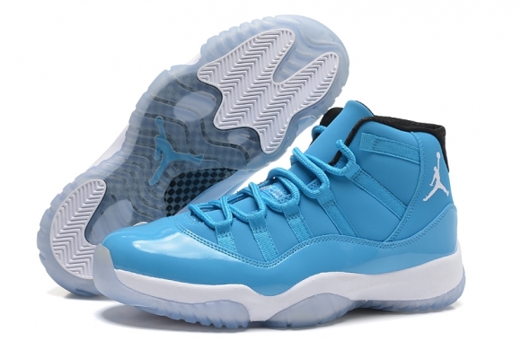 Air Jordan 11 Bleu Noir Blanc