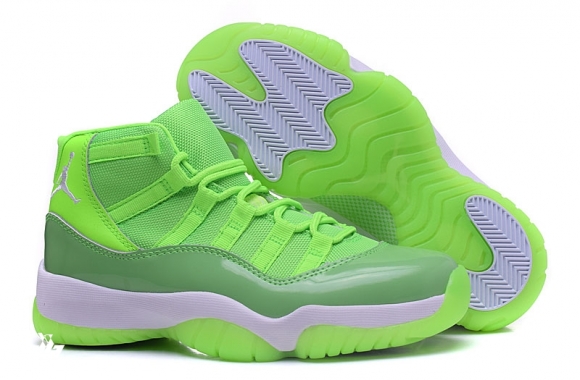 Air Jordan 11 Fluorescent Vert