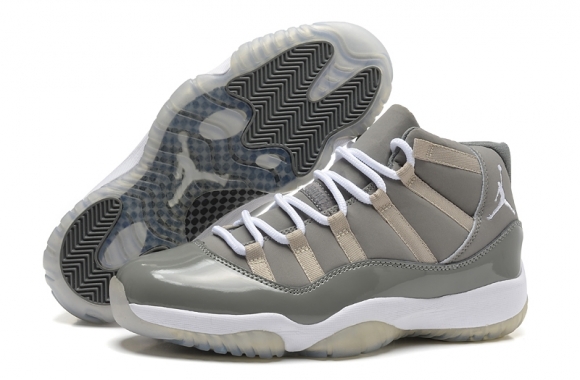 Air Jordan 11 Gris Blanc Gris