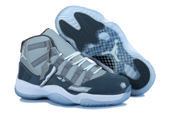 Air Jordan 11 Gris Blanc