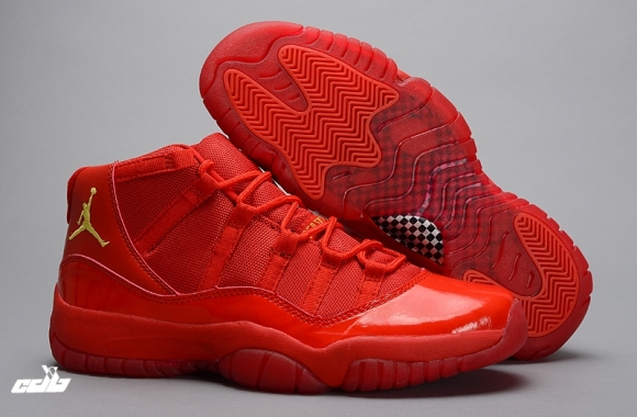 Air Jordan 11 Jaune Rouge