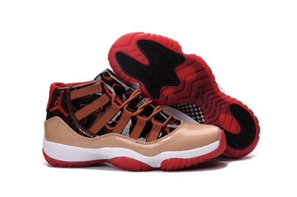 Air Jordan 11 Marron Rouge