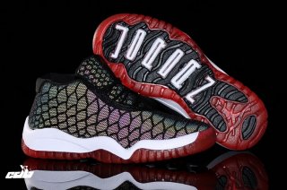 Air Jordan 11 Multicolore Noir Rouge Enfant