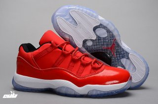 Air Jordan 11 Rouge Blanc Clair Bleu