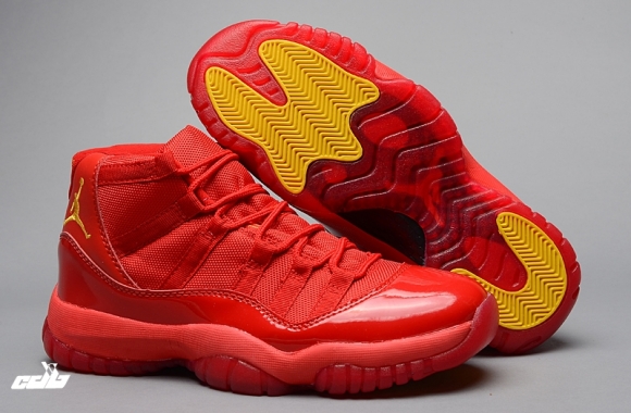 Air Jordan 11 Rouge Jaune