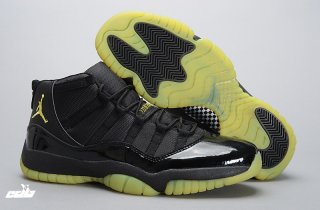 Air Jordan 11 Vert Noir