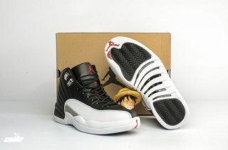 Air Jordan 12 Blanc Noir