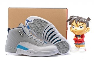 Air Jordan 12 Bleu Gris