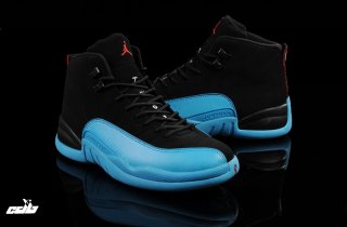 Air Jordan 12 Bleu Noir Rouge