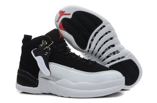 Air Jordan 12 Noir Blanc