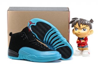 Air Jordan 12 Noir Bleu Rouge