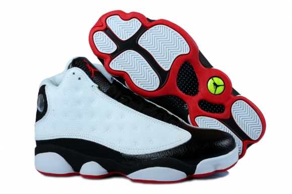 Air Jordan 13 Blanc Noir Rouge