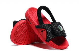 Air Jordan 13 Claquette Rouge Noir
