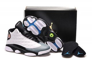 Air Jordan 13 Gris Blanc Noir