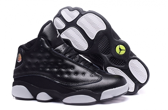 Air Jordan 13 Noir Blanc Jaune