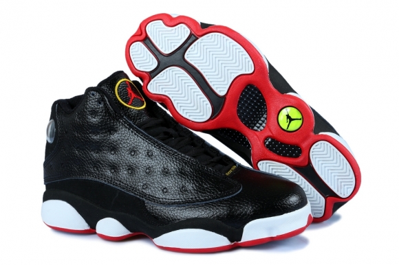 Air Jordan 13 Noir Blanc Rouge Vert